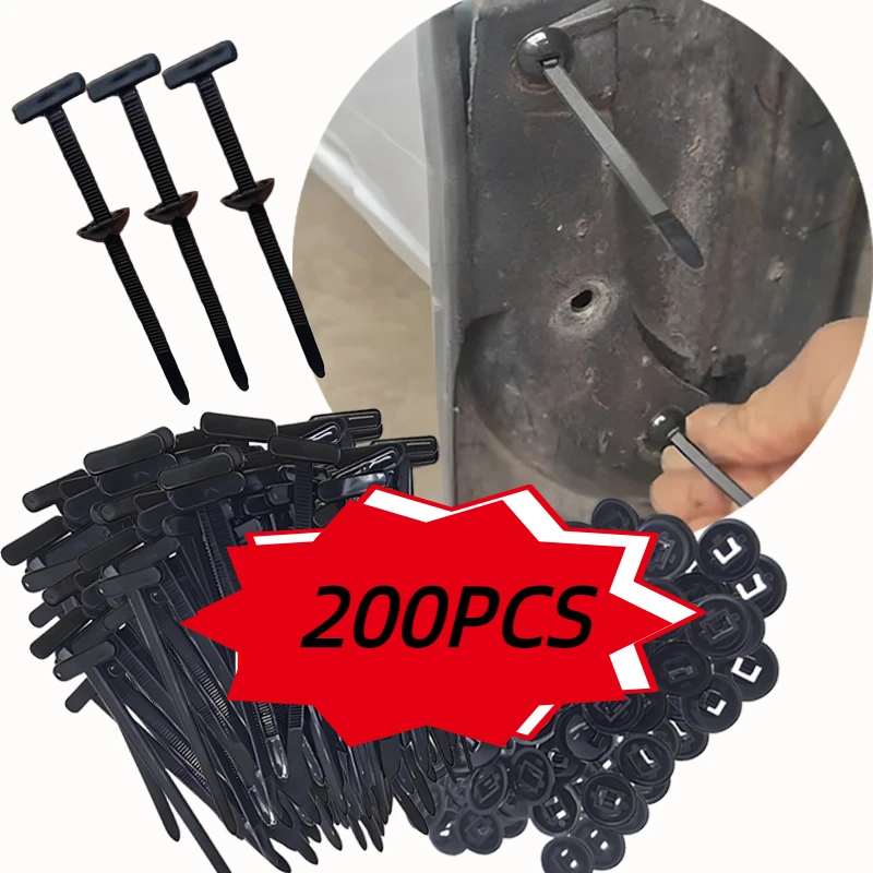 Car Cable Organizer - 5-200 unidades de Bridas de nailon