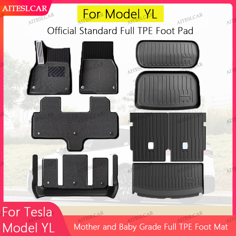 Car Floor Mat - AITESLCAR Alfombrillas para Tesla Modelo YL