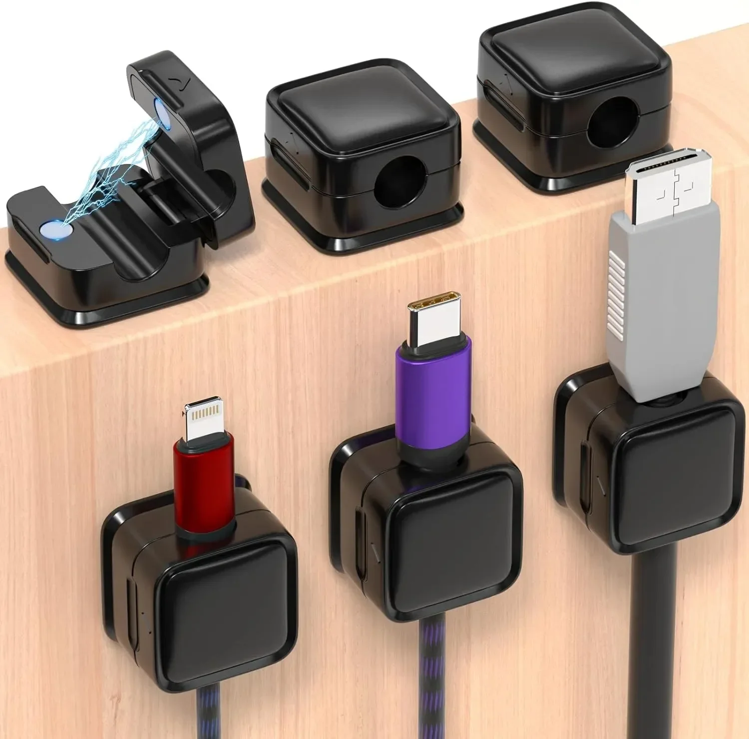 Car Organizer - Mini organizador de cables, soporte magnético