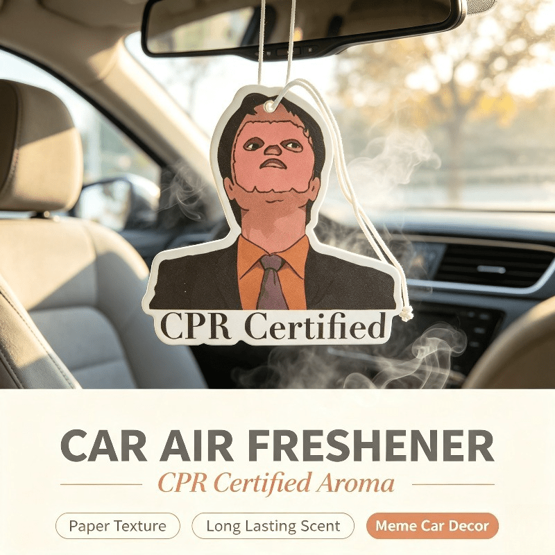 Car Air Freshener - Ambientador para Auto con Certificación CPR,