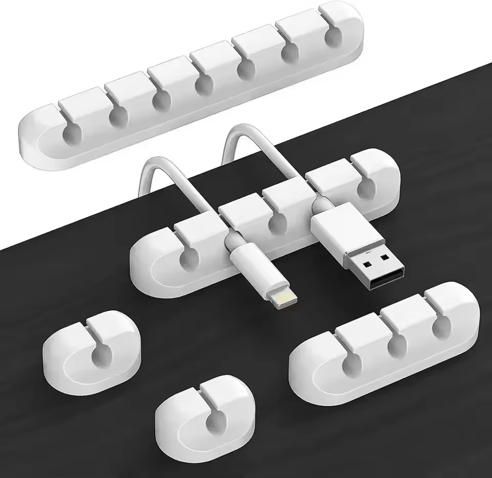 Car Organizer - Organizador de cables de silicona, clips