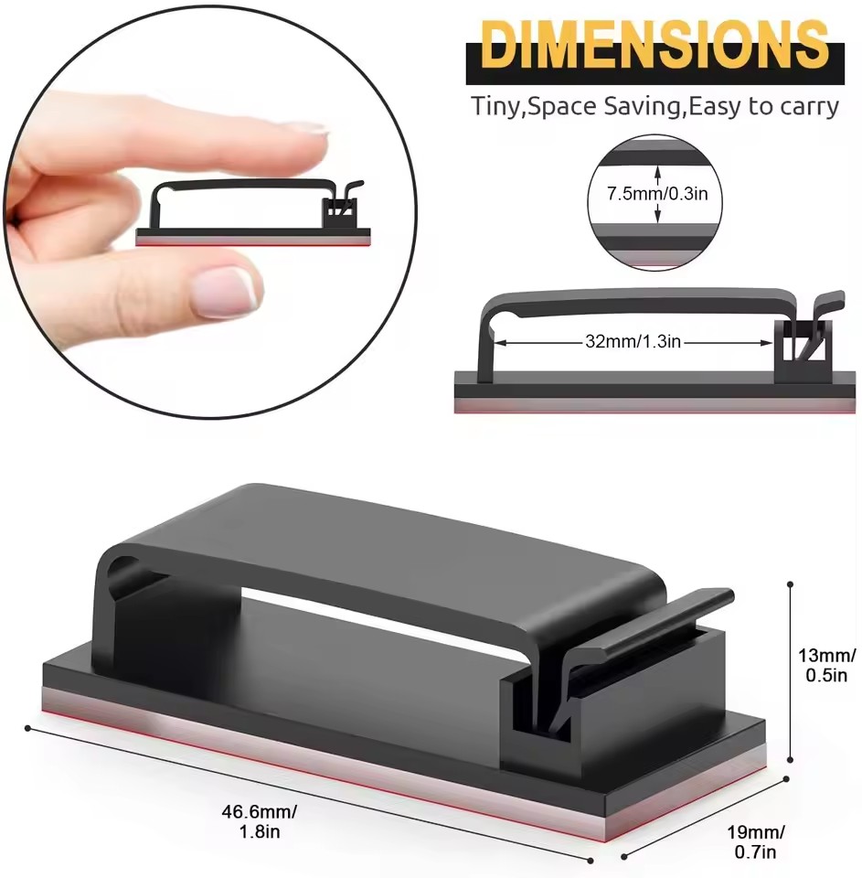 Organizador de cables autoadhe - Car Organizer reseña y precio