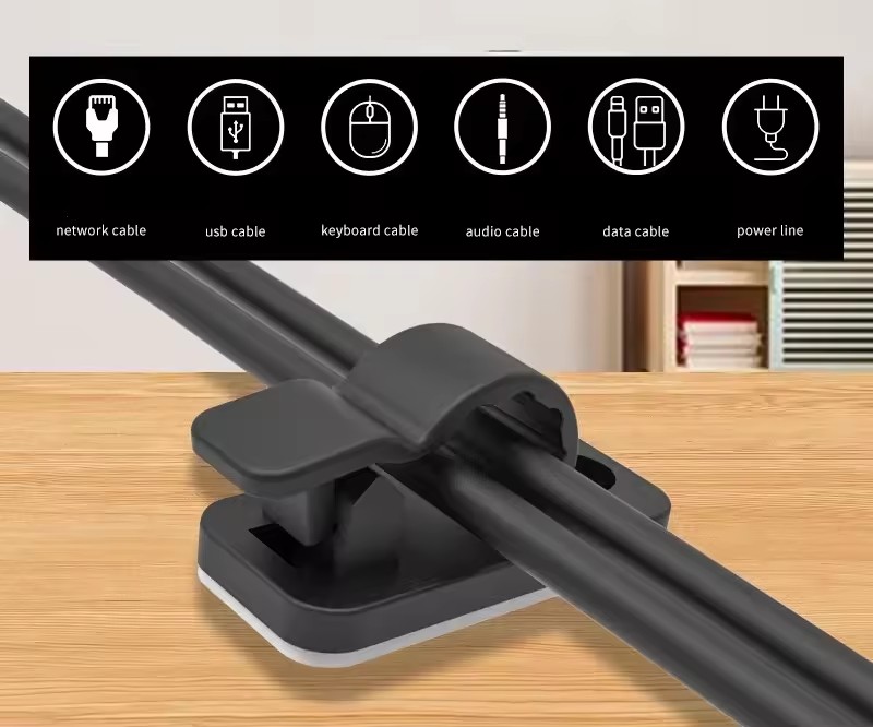 Clips autoadhesivos para cable - Car Cable Organizer reseña y precio