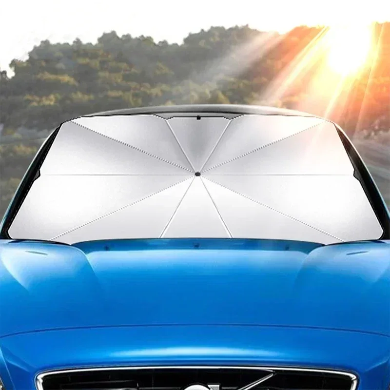 Parasol portátil para coche, p - Windshield Sun Shade reseña y precio
