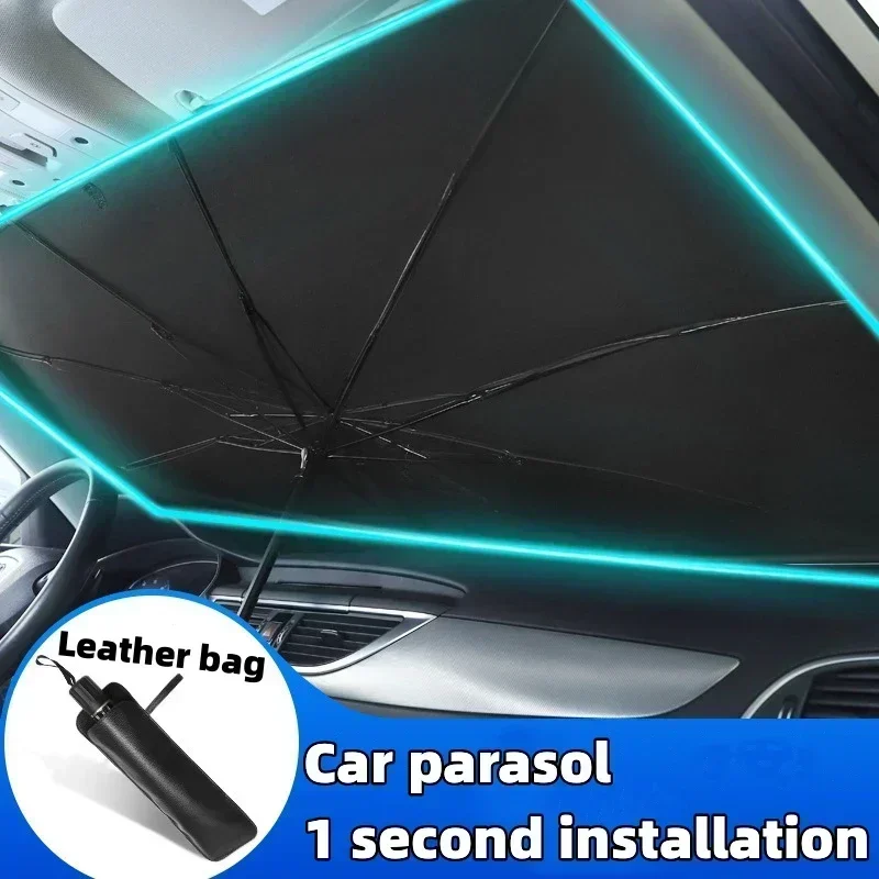 Parasol portátil para coche, p - Windshield Sun Shade reseña y precio